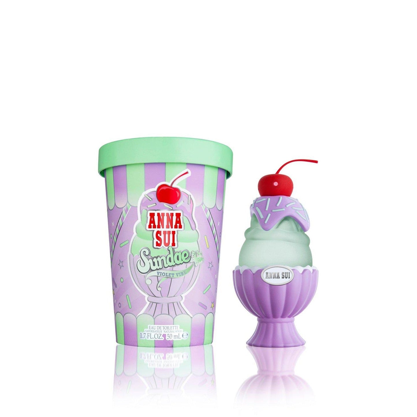 Anna Sui Sundae Violet Vibe EDT 50ml for Women - 50ml