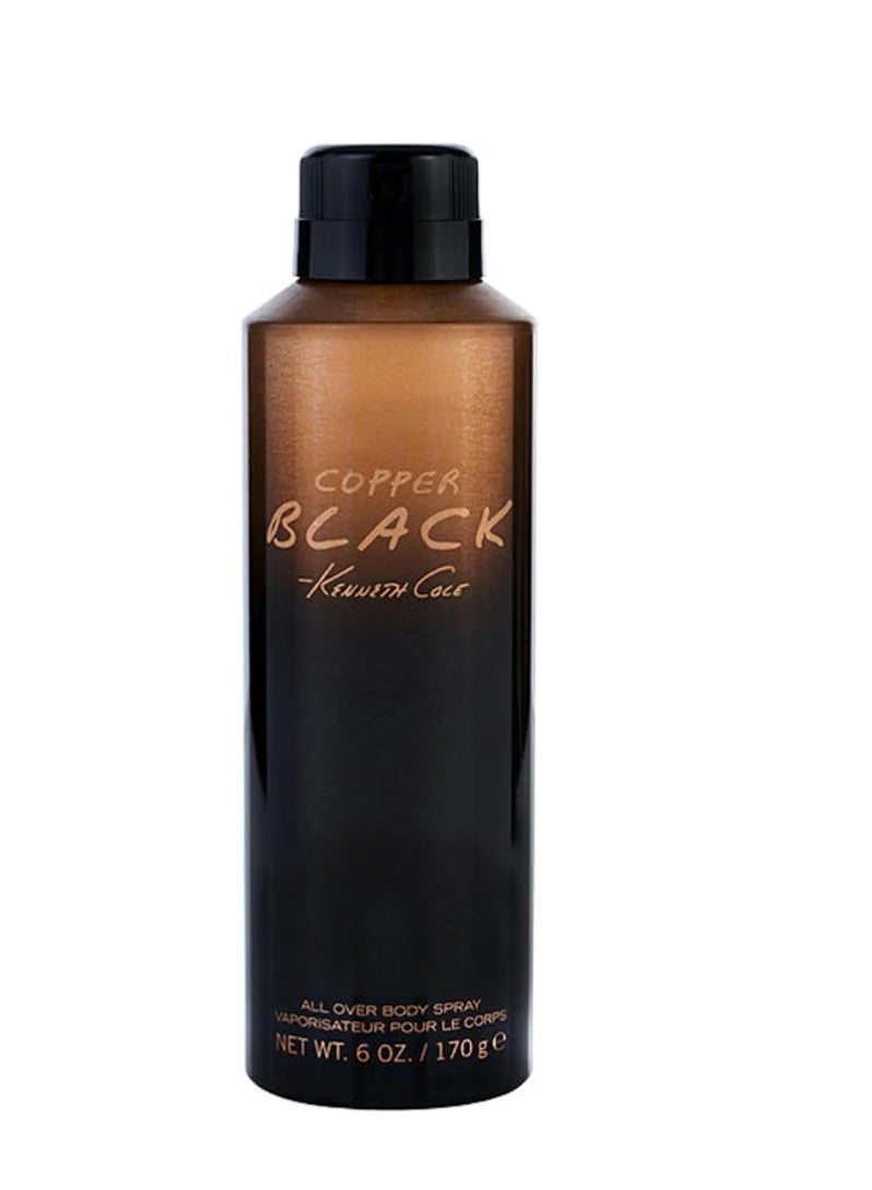 Kenneth Cole Copper Black Body Spray For Men 170ml - 170ml