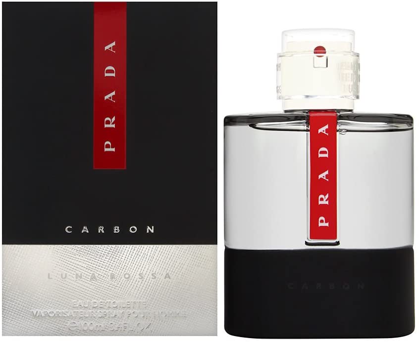 Prada Luna Rossa Carbon Edt 100Ml for Men - 100ml