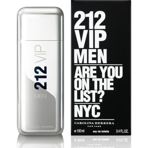 Carolina Herrera 212 Vip Men Edt 100 Ml for Men