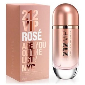 Carolina Herrera 212 Vip Rose Edp 80 Ml for Women