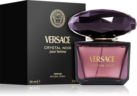 Versace Crystal Noir Parfum 90ml product packaging