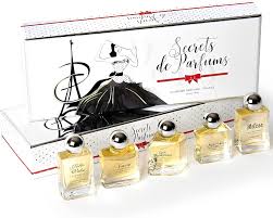 Charrier Parfums 5 Pieces Secrets De Parfums Mini Gift Box Set - 50ml