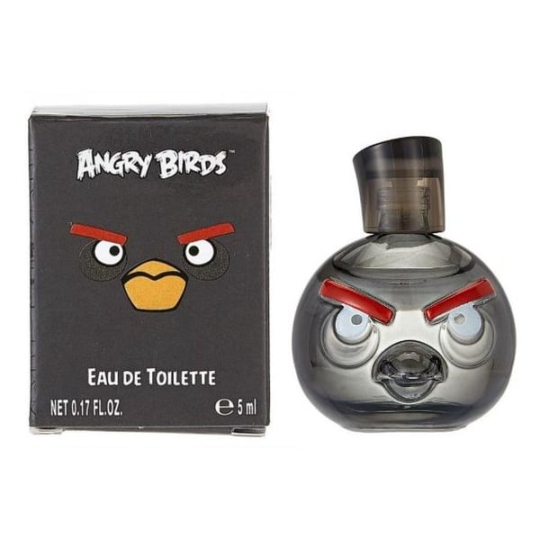 Angry Birds Black Miniature Perfume For Unisex 5ml Eau de Toilette