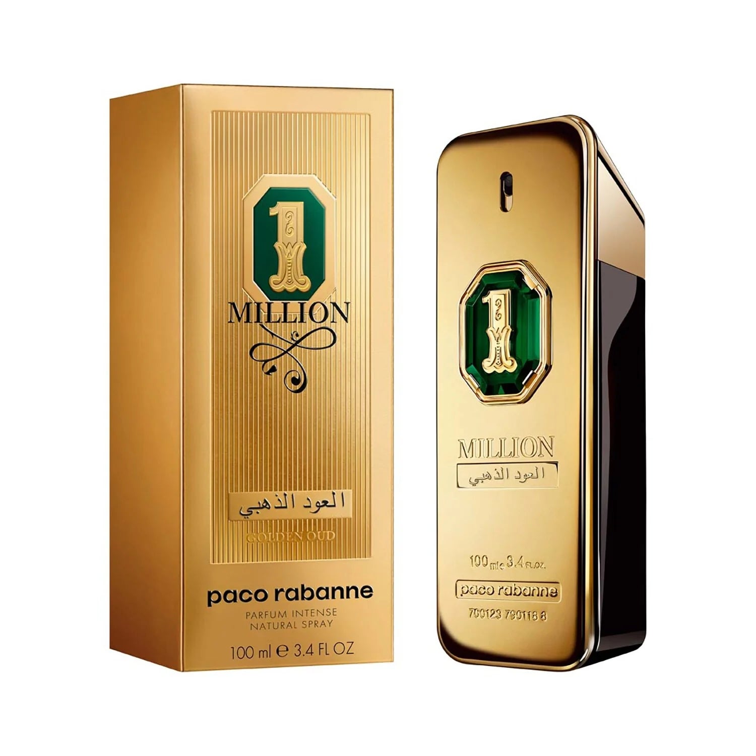 Paco Rabanne 1 Million Golden Oud Parfum Intense 5ml - Default Title