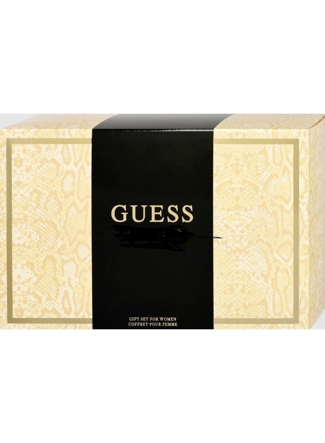 GUESS Seductive Women's Gift Set (75ml EDT, 100ml Lotion, 15ml Mini + Pouch)