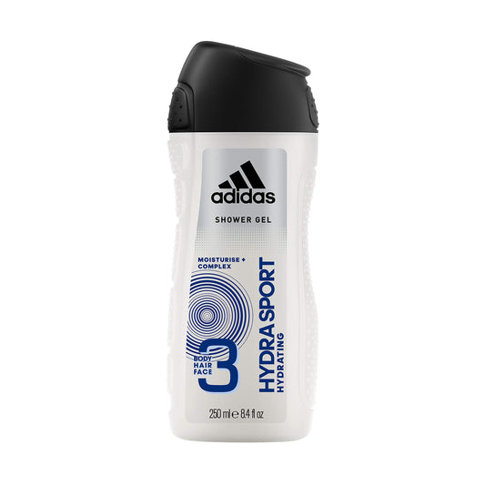 Adidas Men Shower Gel - Hydra Sport - 3in1 250ml - 250ml