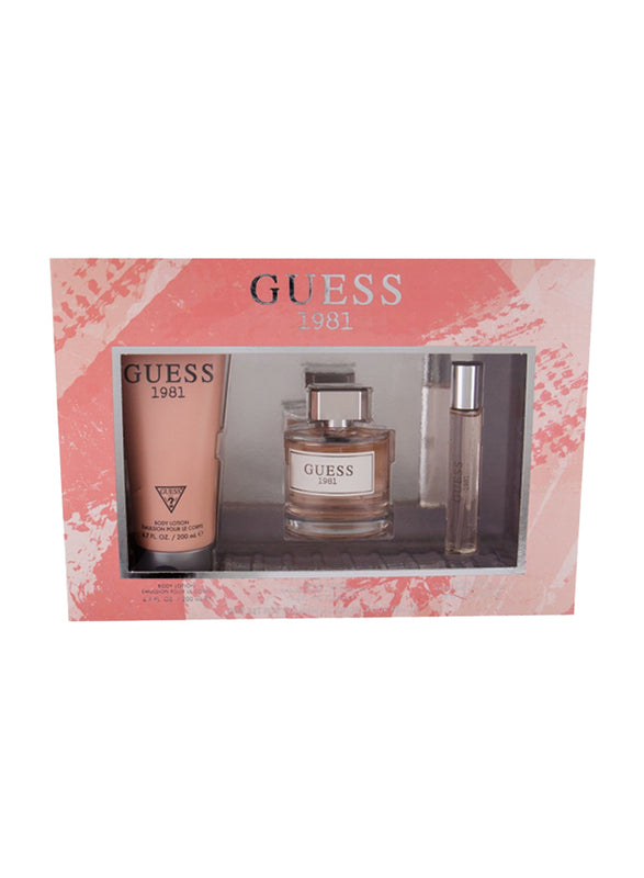 Guess 1981 Giftset (EDT, Lotion, Mini)