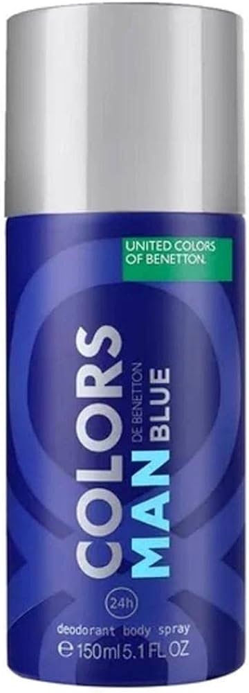 Benetton Colors De Benetton Blue Man Body Spray 150 Ml