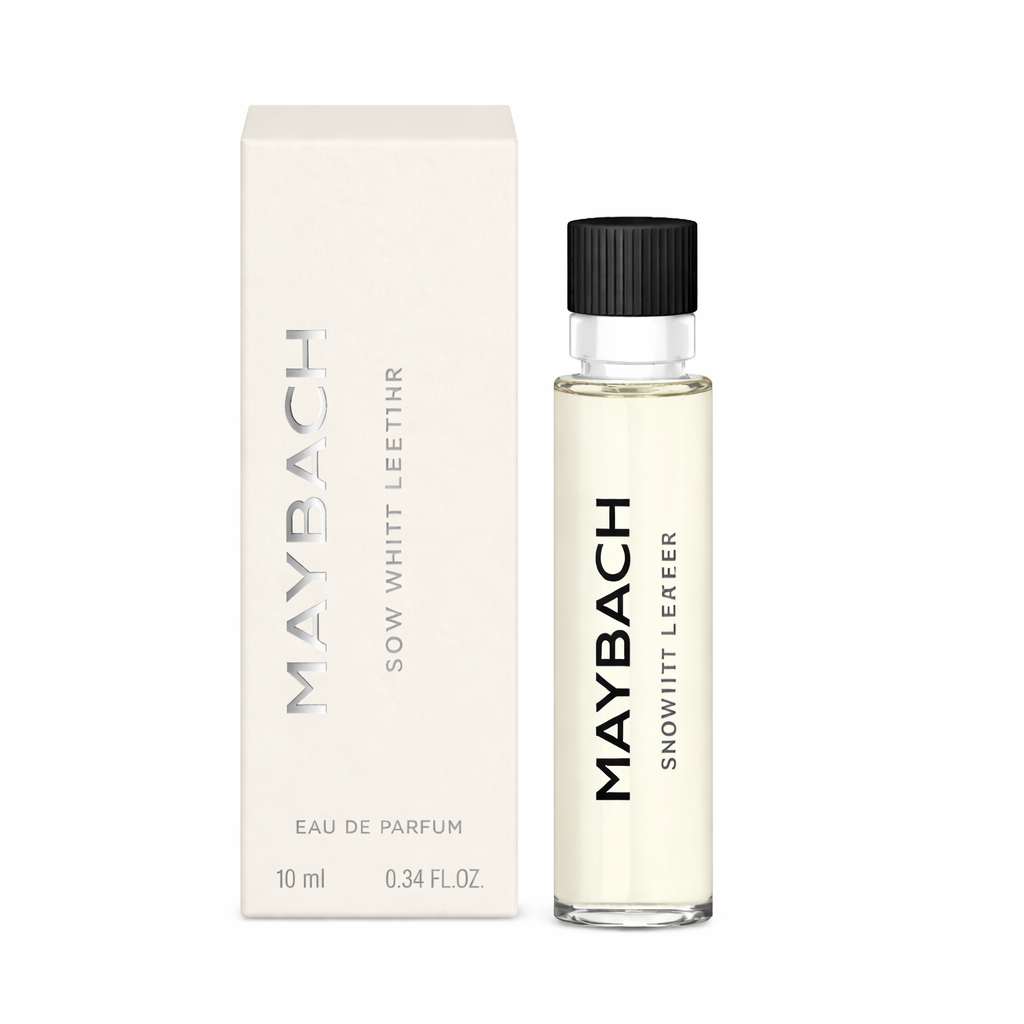 Mercedes Benz Maybach Snow White Leather Unisex Eau De Parfum 10ml - Default Title