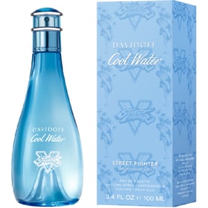 Davidoff Cool Water Street Fighter Champion Edition Edt 100Ml for Women