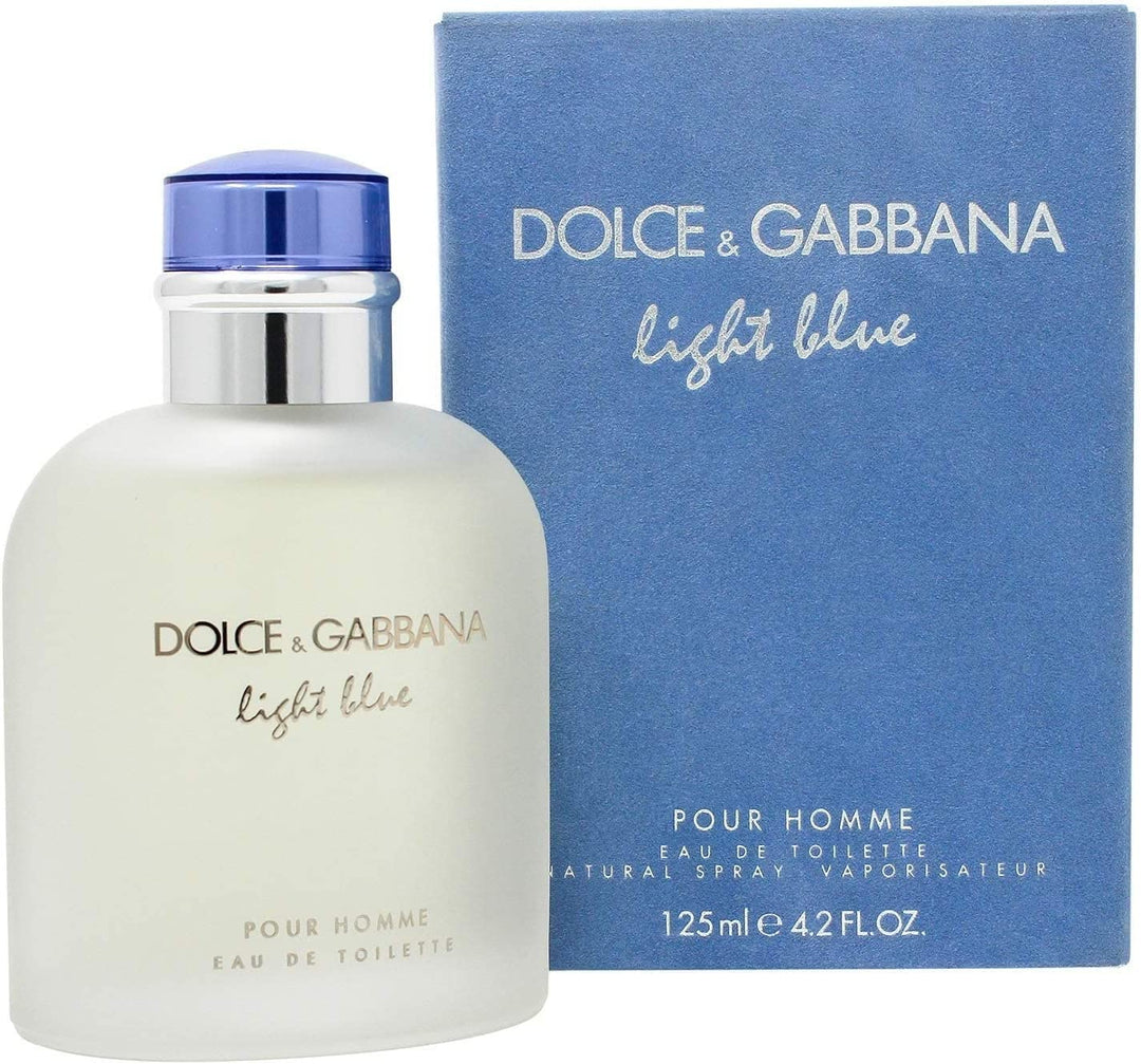 Dolce & Gabbana Light Blue Perfume For Men 125ml Eau de Toilette