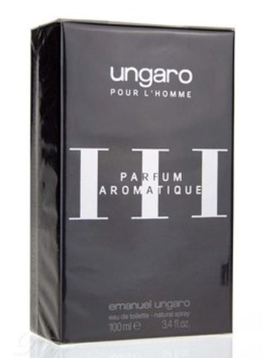 Emanuel Ungaro Ungaro Pour L'Homme Iii Eau de Parfum Aromatique 100Ml for Men