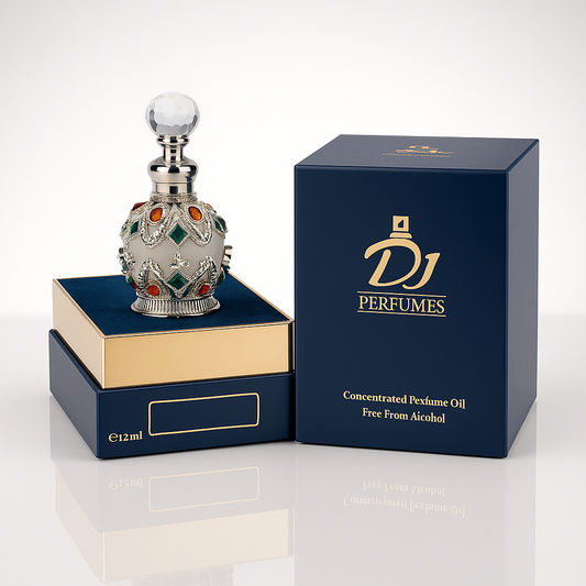 DJ Perfumes Floral Concentrated Perfume Oil Alcohol Free 12ml