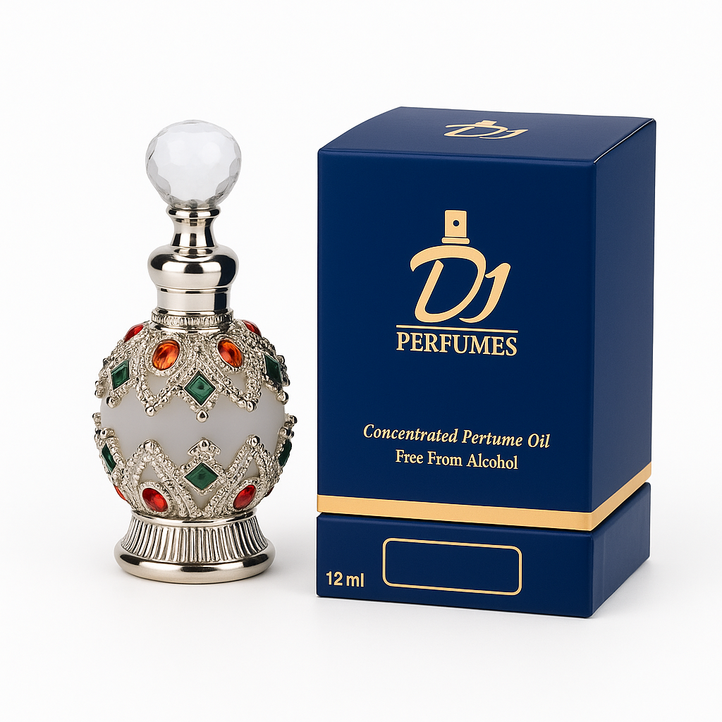 DJ Perfumes Floral Concentrated Perfume Oil Alcohol Free 12ml