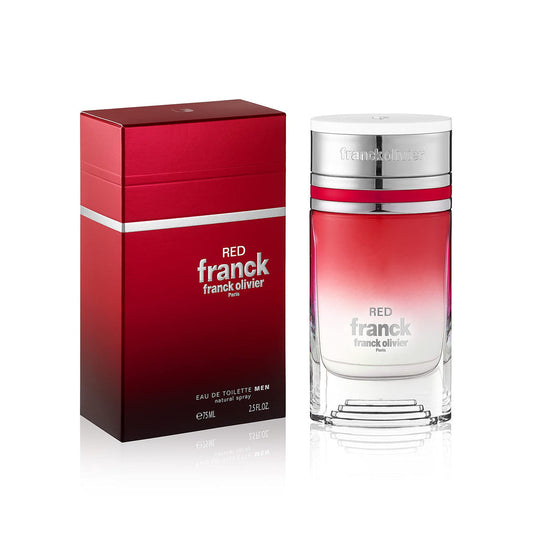 Franck Olivier Franck Red Eau De Toilette Men 75ml