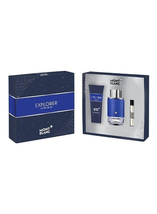 Mont Blanc Explorer Ultra Blue Grooming Kit (67.5ml)