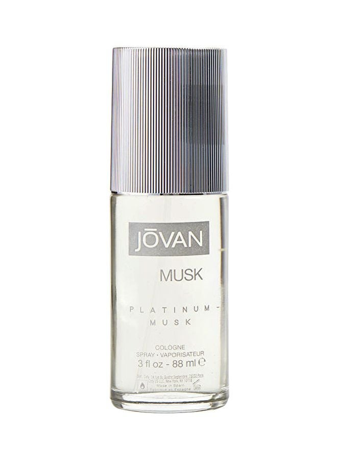 JOVAN Platinum Musk Cologne 88ml