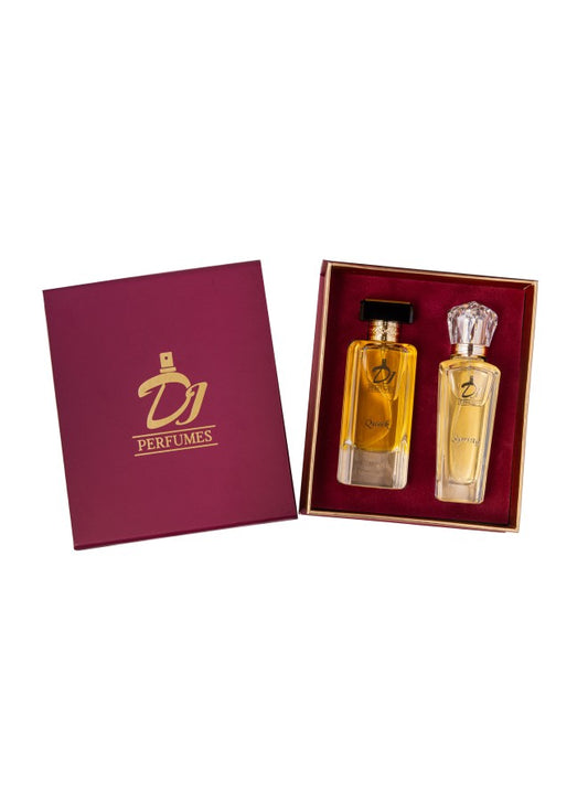 DJ Perfumes 2pcs 80ml Gift Set for Men & Women(Quirk EDP 80ml + Spring EDP 80ml)