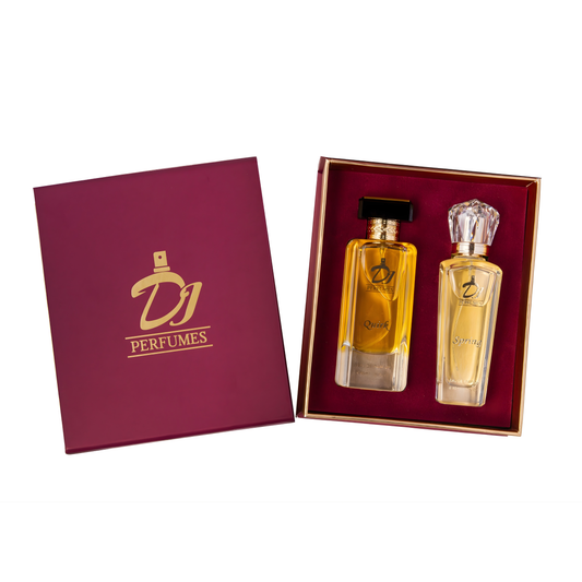 DJ Perfumes 2pcs 80ml Gift Set for Men & Women(Quirk EDP 80ml + Spring EDP 80ml)