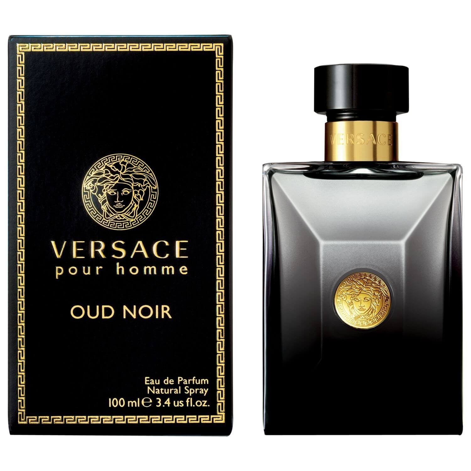 Versace Pour Homme Oud Noir Perfume For Men 100ml Eau de Parfum