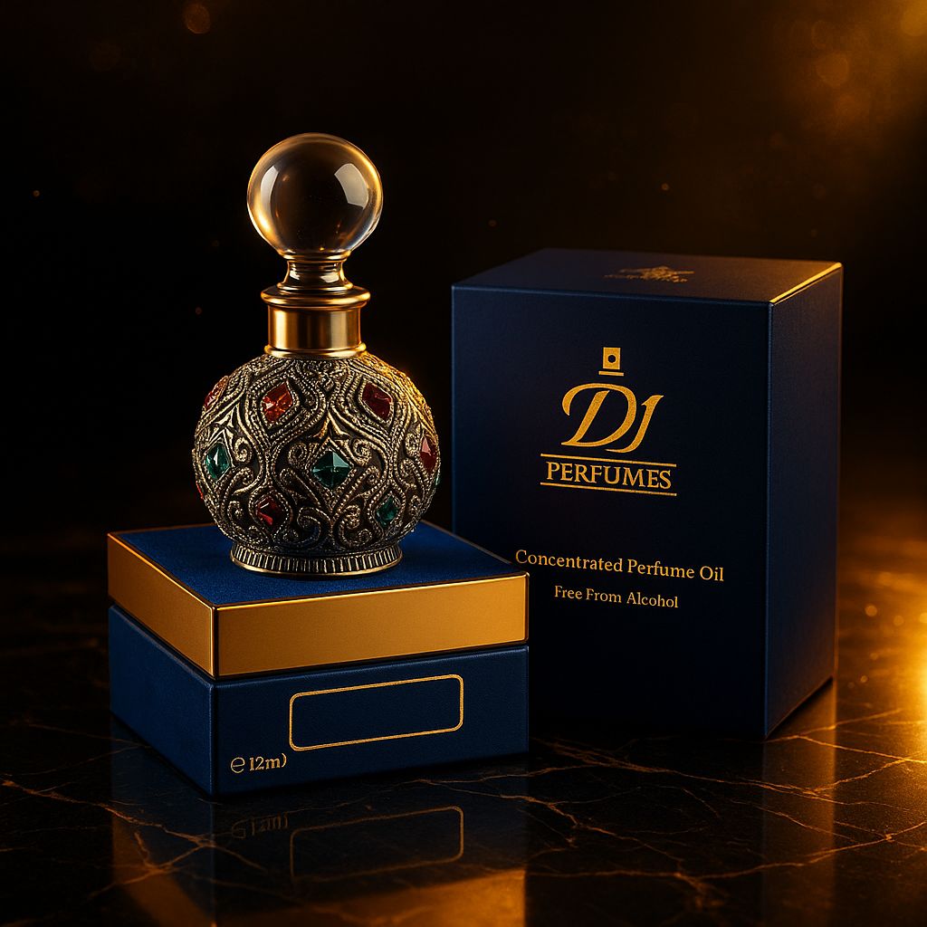 DJ Perfumes Floral Concentrated Perfume Oil Alcohol Free 12ml