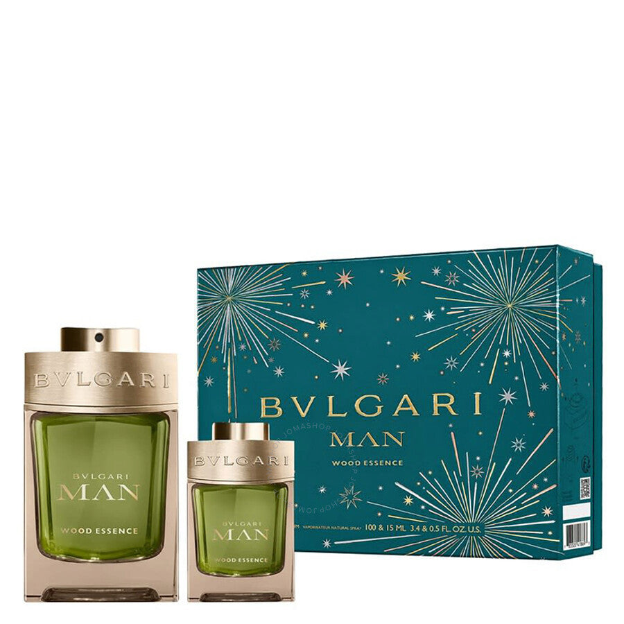 Bvlgari Man Wood Essence Men Gift Set Eau De Parfum ( 100Ml + 15Ml)