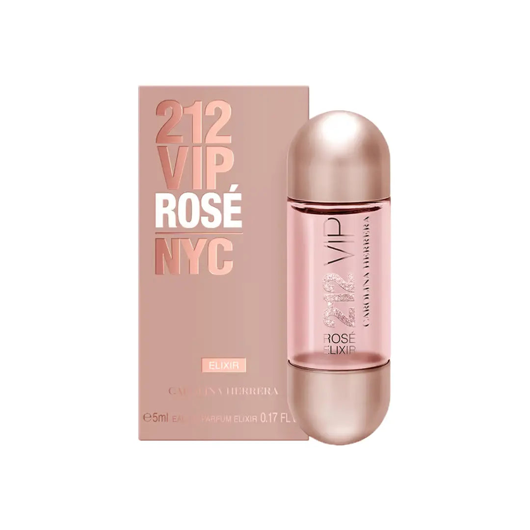 Carolina Herrera 212 Vip Rose Elixir Mini 5ml For Women