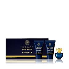 Versace Pour Femme Dylan Blue (w) Mini Set Edp 5ml+sublime Body Lotion 25ml+bath&s/g 25 - Default Title