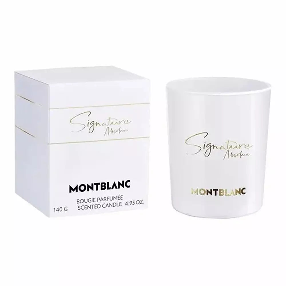 Mont Blanc Signature Absolue Scented Candle 140Gm