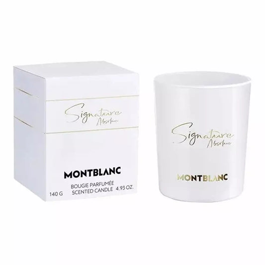 Mont Blanc Signature Absolue Scented Candle 140Gm