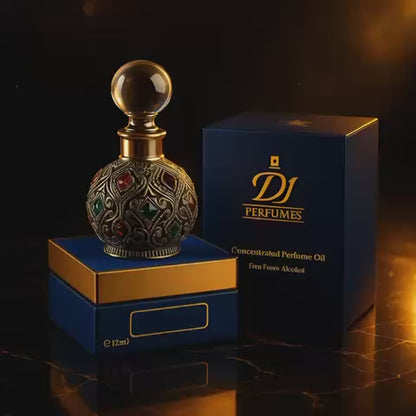 DJ Perfumes Floral Concentrated Perfume Oil Alcohol Free 12ml