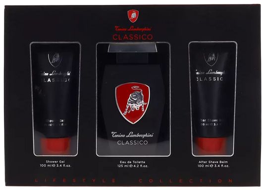 Tonino Lamborghini Classico Men EDT 125 ML+SG 100ML+ASB 100 ML SET